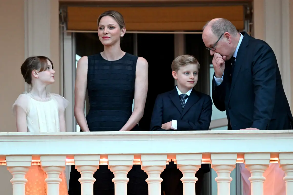 Charlene, Alberto, Gabriella y Jacques de Mónaco