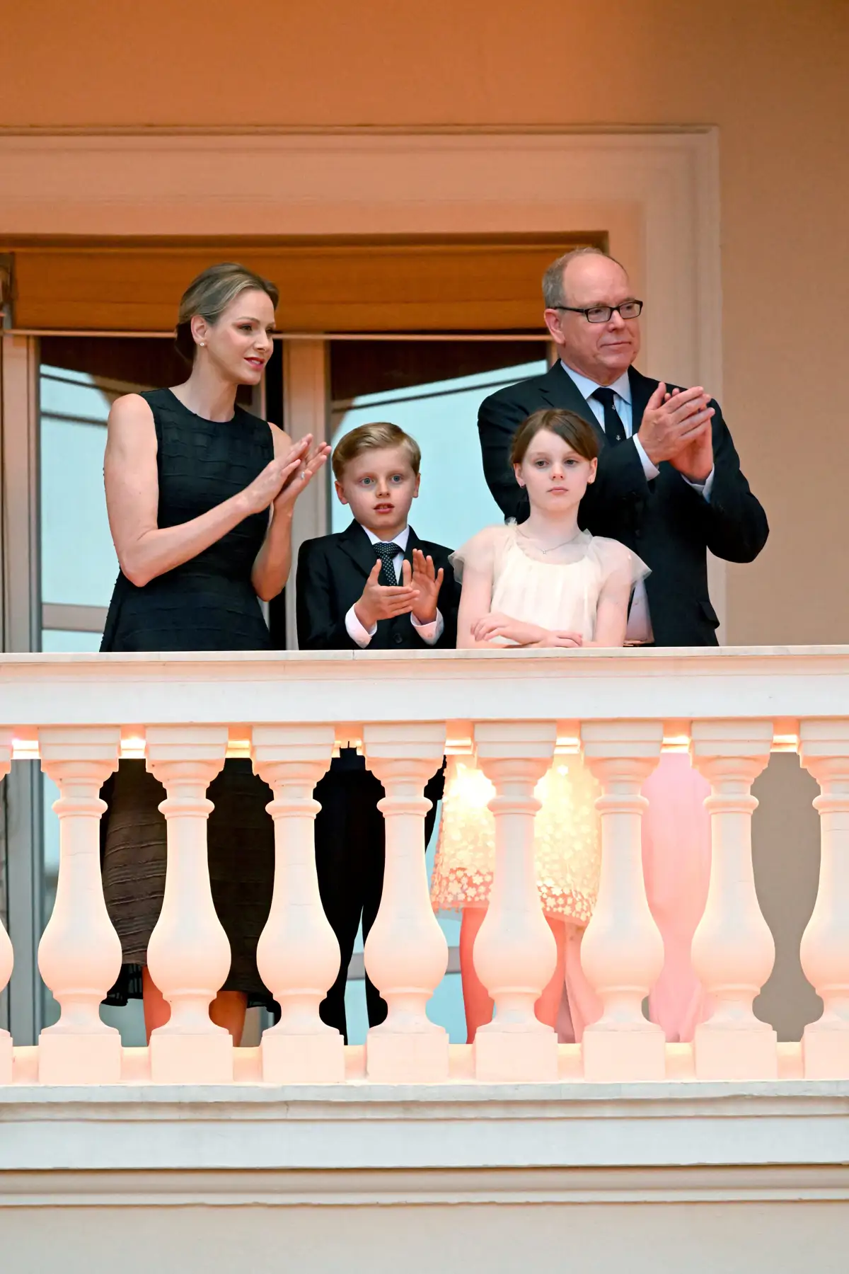 Charlene, Alberto, Gabriella y Jacques de Mónaco