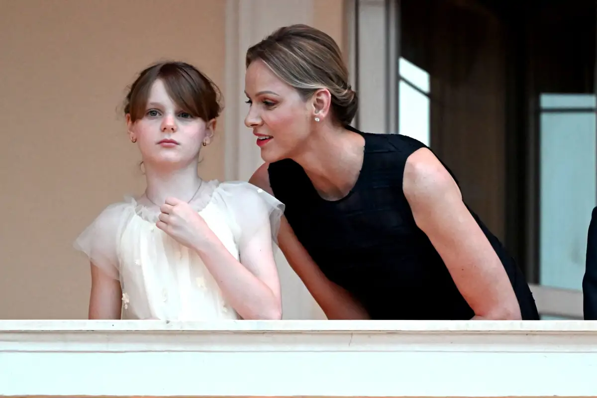 Charlene y Gabriella de Mónaco