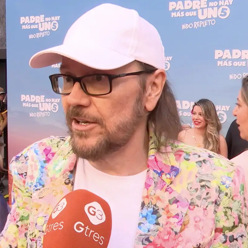 Santiago Segura sobre su decisión de trabajar con sus hijas mientras van al colegio: “Quiero que sean niñas, que vivan su infancia”
