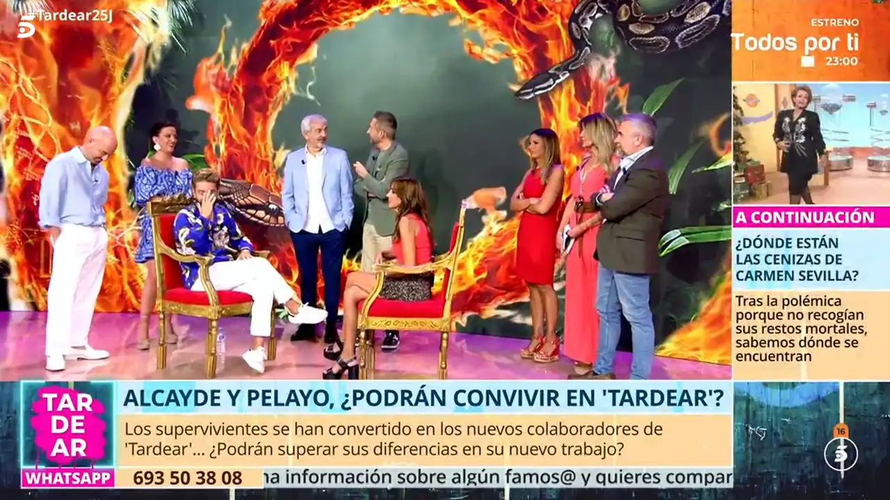 Pelayo Díaz y Carmen Alcayde