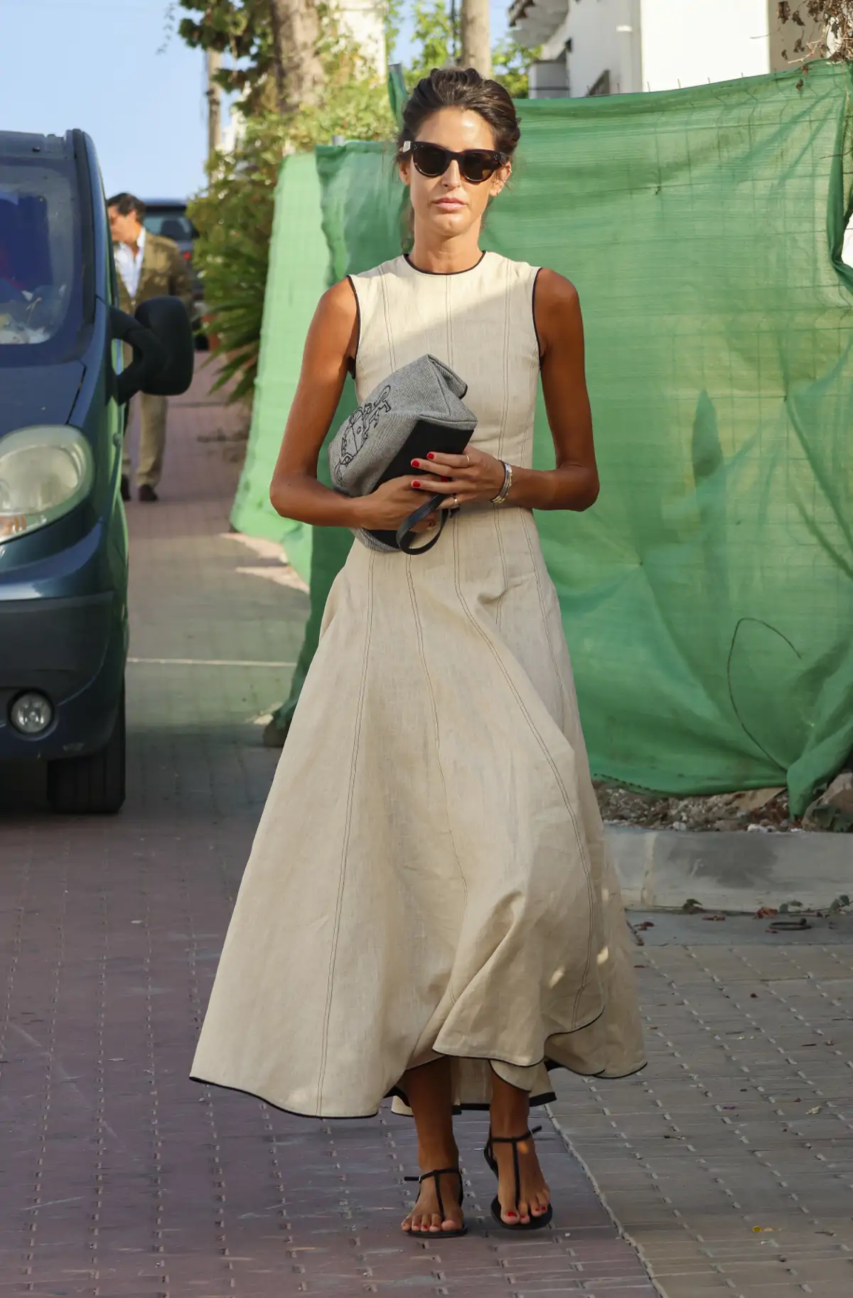 Rebajas verano stradivarius vestido de lino