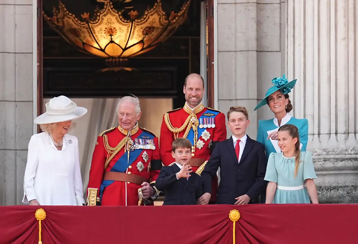 Trooping the colour 2025