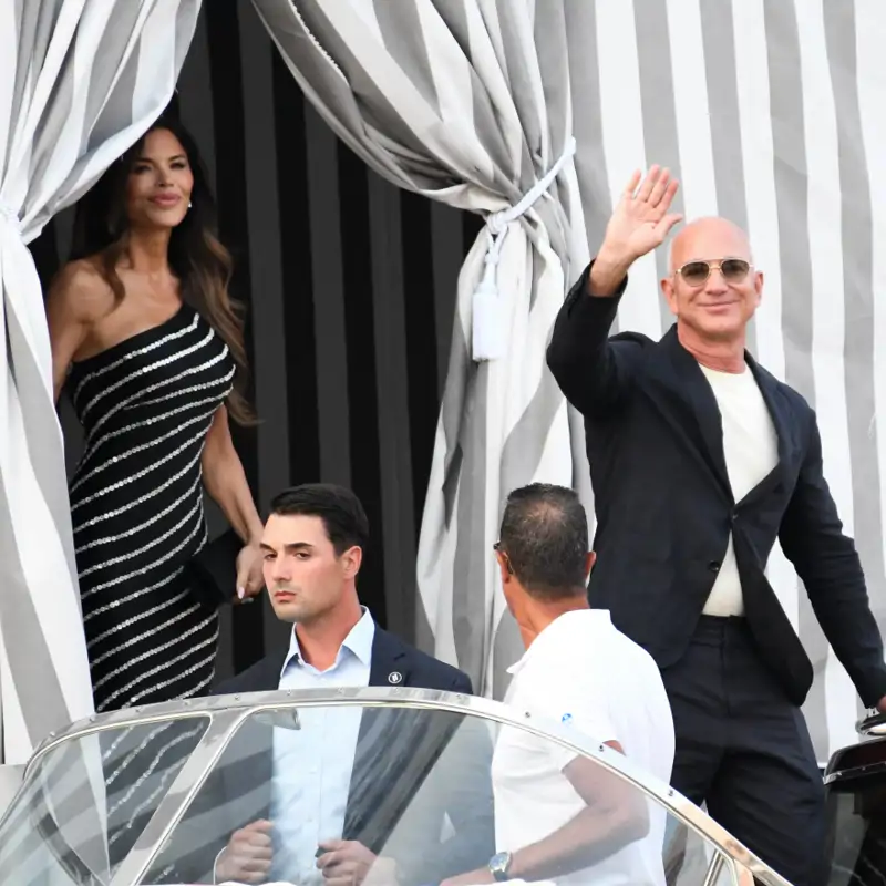 Giro de 180 grados en la boda de Jeff Bezos y Laura Sánchez en Venecia: una decisión 'in extremis' obliga a cambiarlo todo