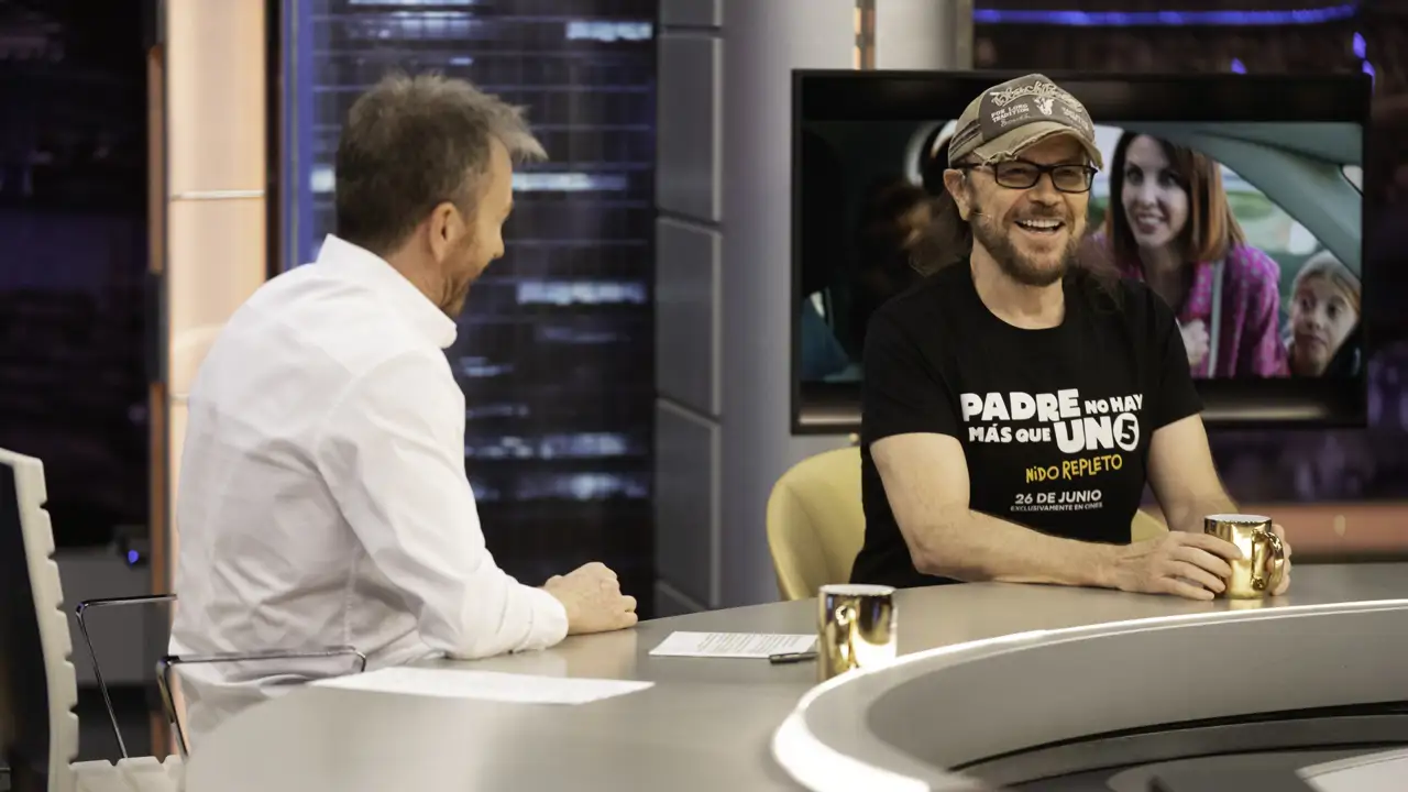 Pablo Motos y Santiago Segura