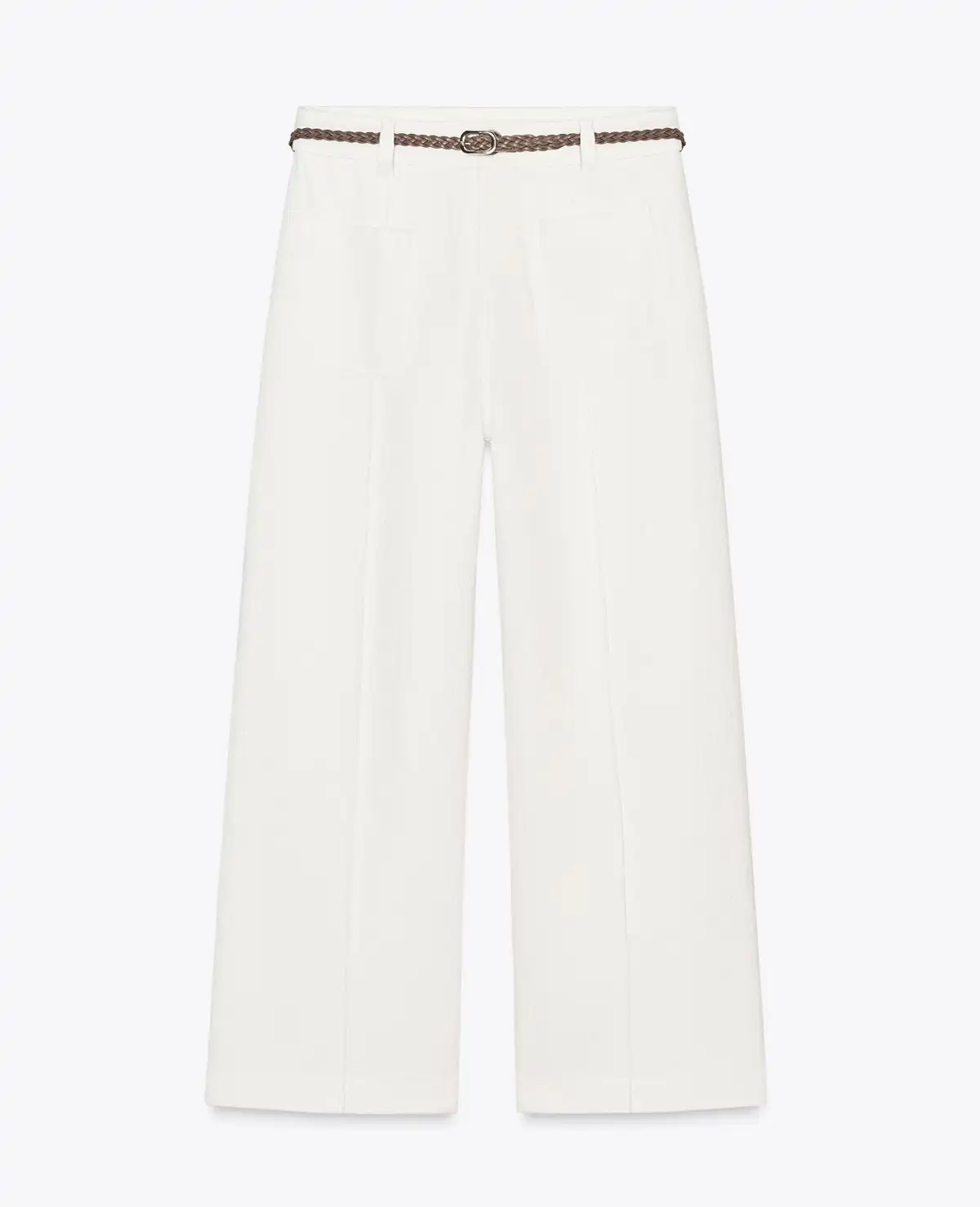 Pantalón blanco Zara