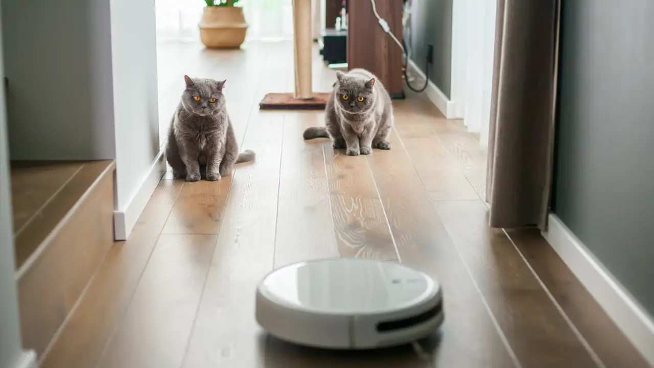 Tengo 2 gatos en casa y así voy a aprovechar las rebajas: con el robot aspirador ideal para mascotas que ahora cuesta un 72% menos
