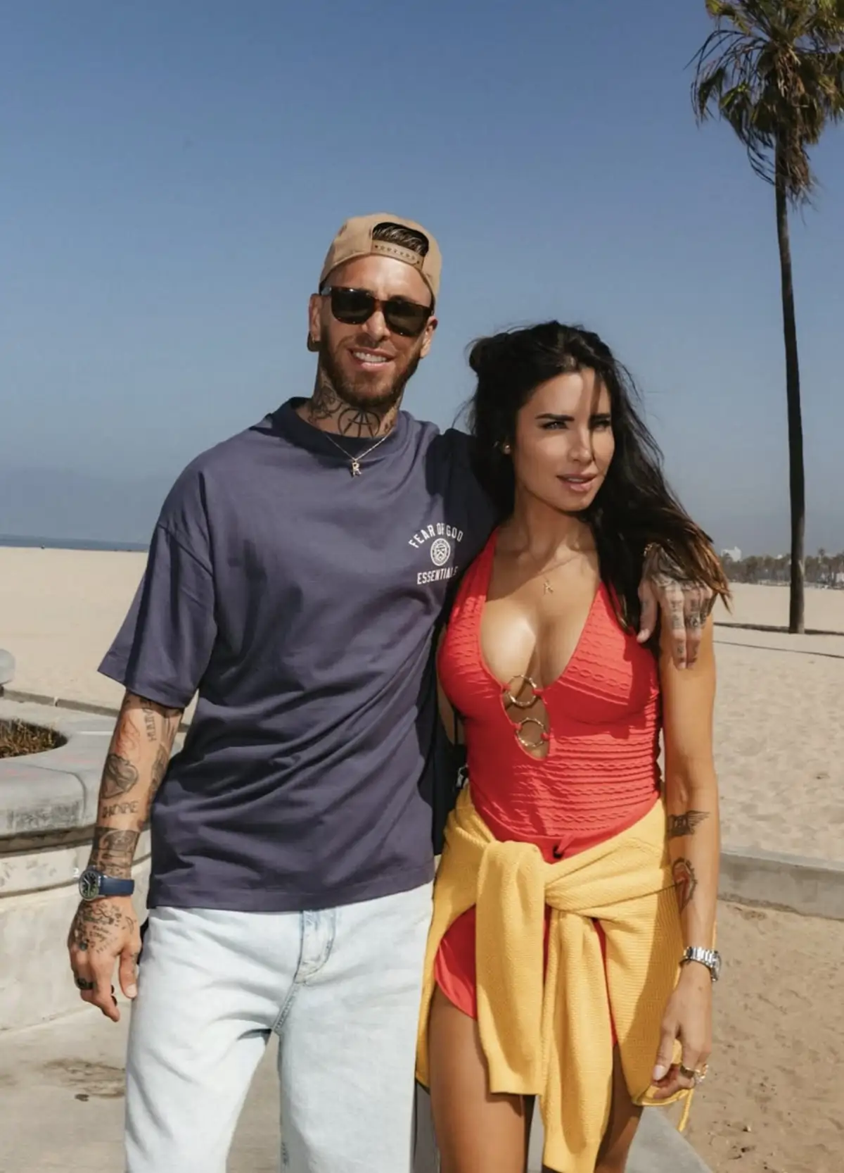 Sergio Ramos y Pilar Rubio