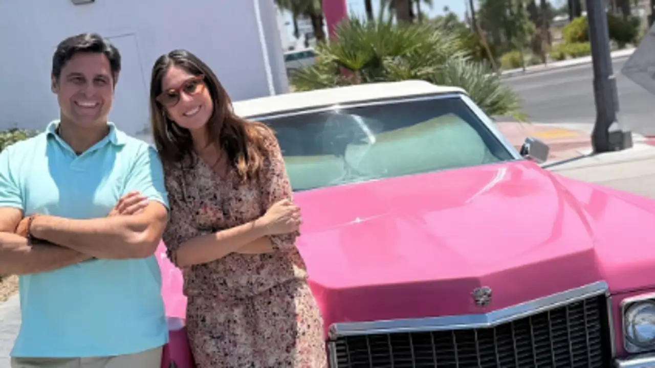 Lourdes Montes abre el álbum de su viaje a Las Vegas junto a Fran Rivera