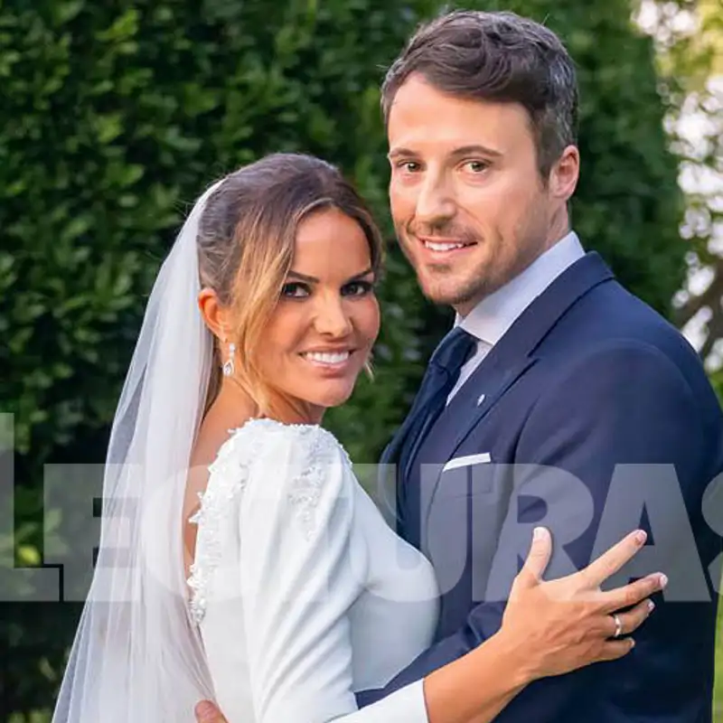 “Iba elegantísima”: los dos espectaculares vestidos de novia de Marta López en su boda con Alejandro Huerta