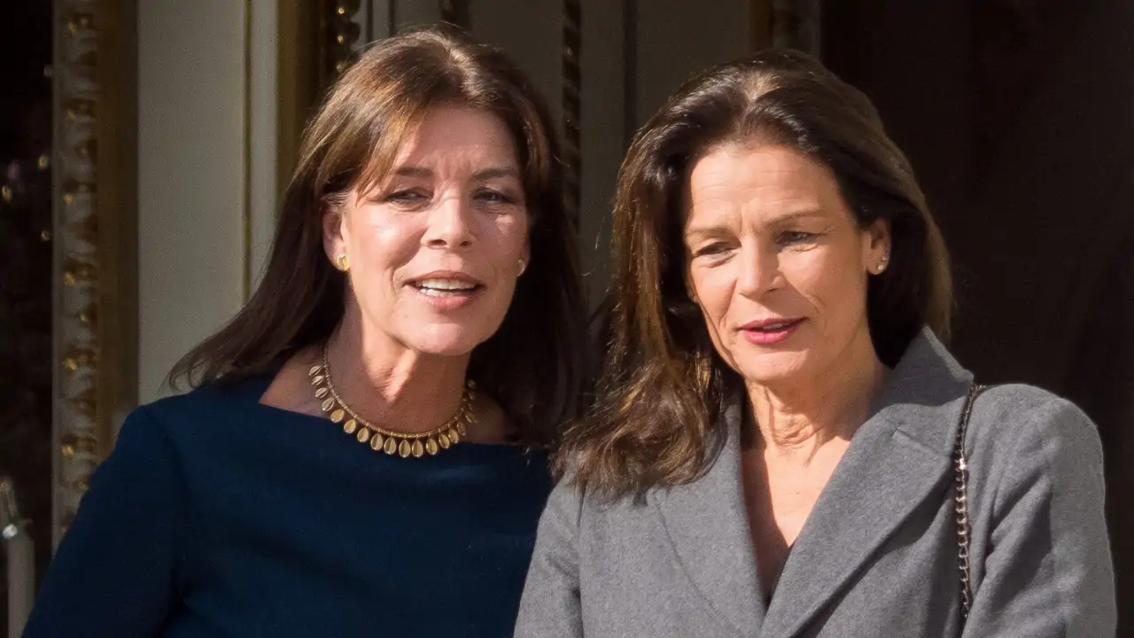 Carolina y Estefanía de Mónaco