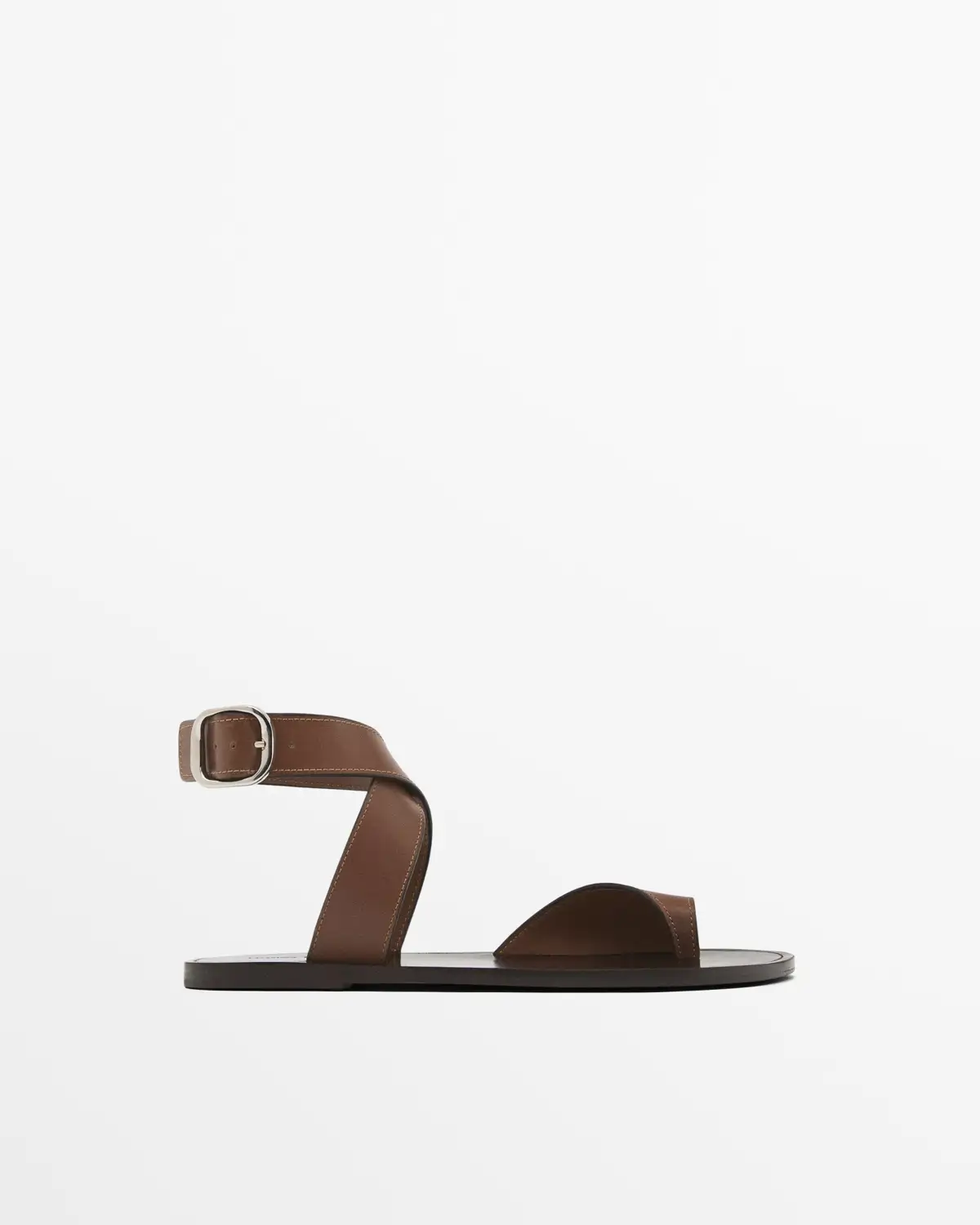 Sandalias planas rebajas Zara