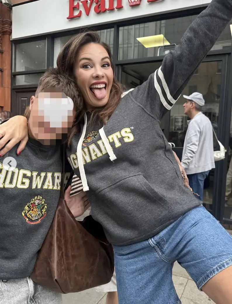Jessica Bueno y su hijo Fran