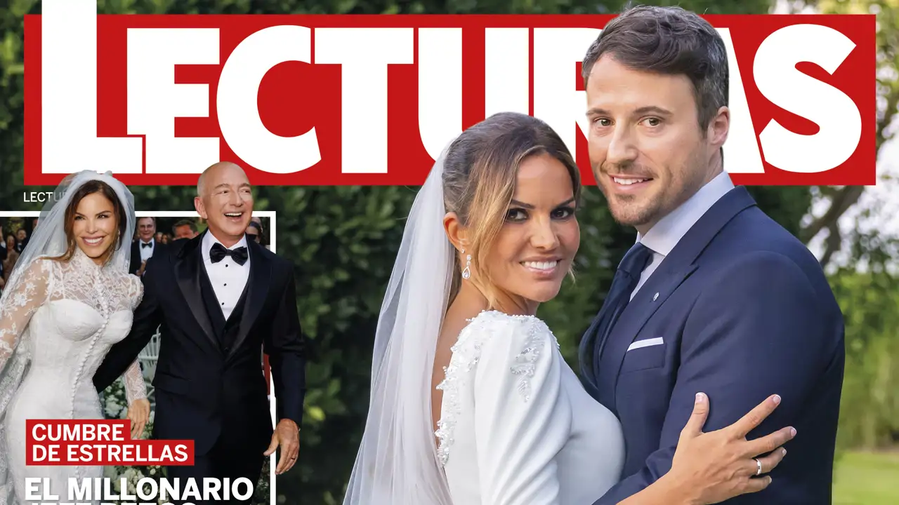 El espectacular reportaje de la boda de Marta López solo en la revista Lecturas: la fotos de la fiesta del año