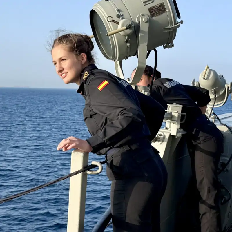 La princesa Leonor, tras días marcados por un incómodo contratiempo, vive con emoción su reencuentro más esperado