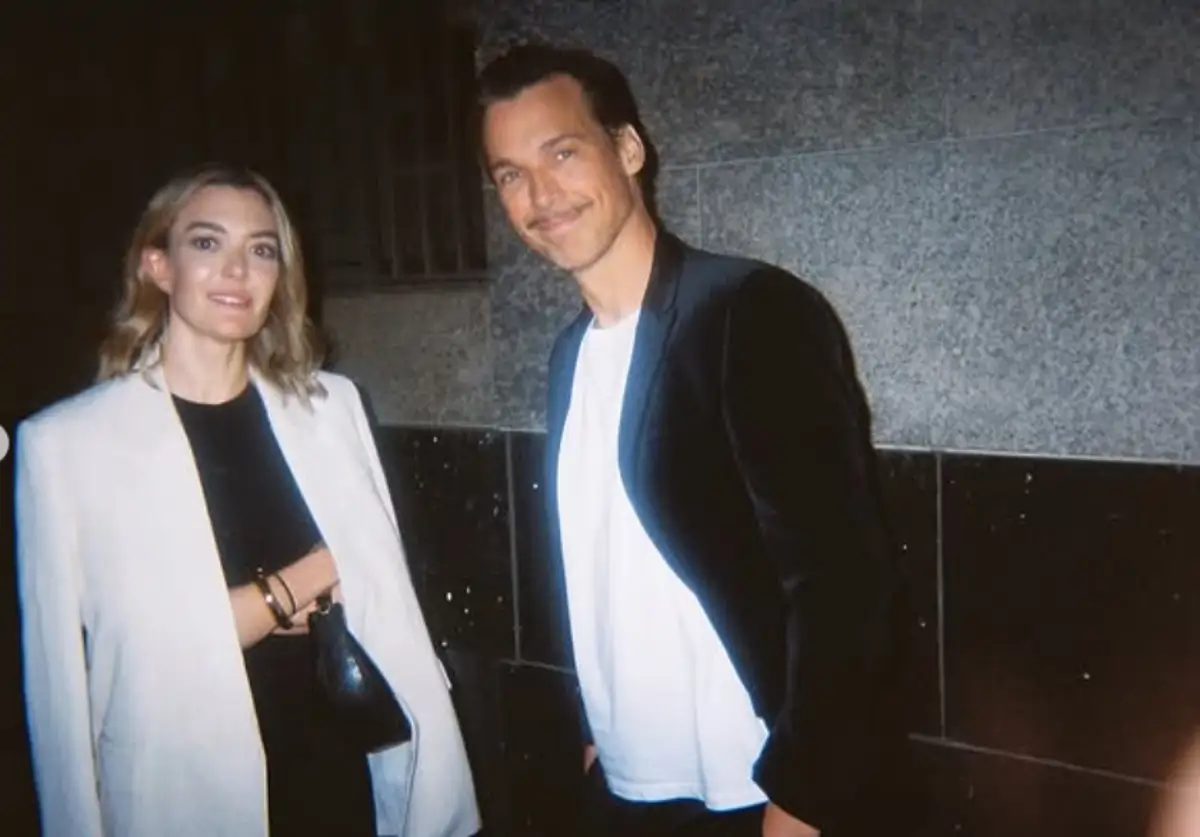 Marta Ortega en el cumpleaños de Jon Kortajarena.