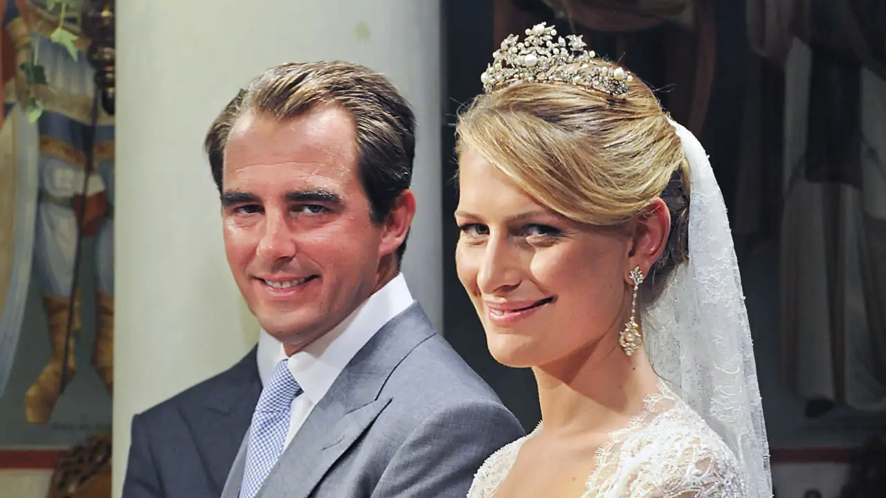 Nicolás de Grecia y Tatiana Blatnik