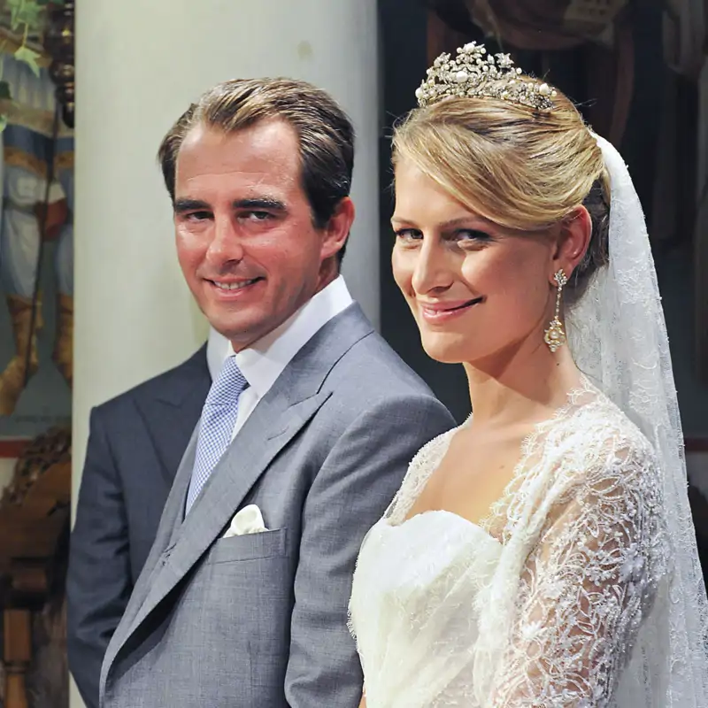 Nicolás de Grecia y Tatiana Blatnik