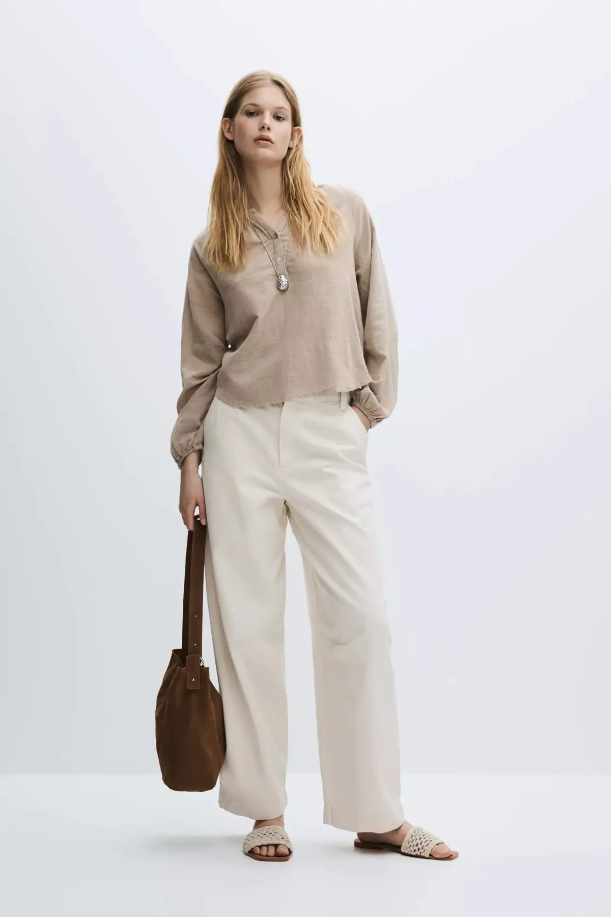 Pantalones blancos lefties rebajas verano