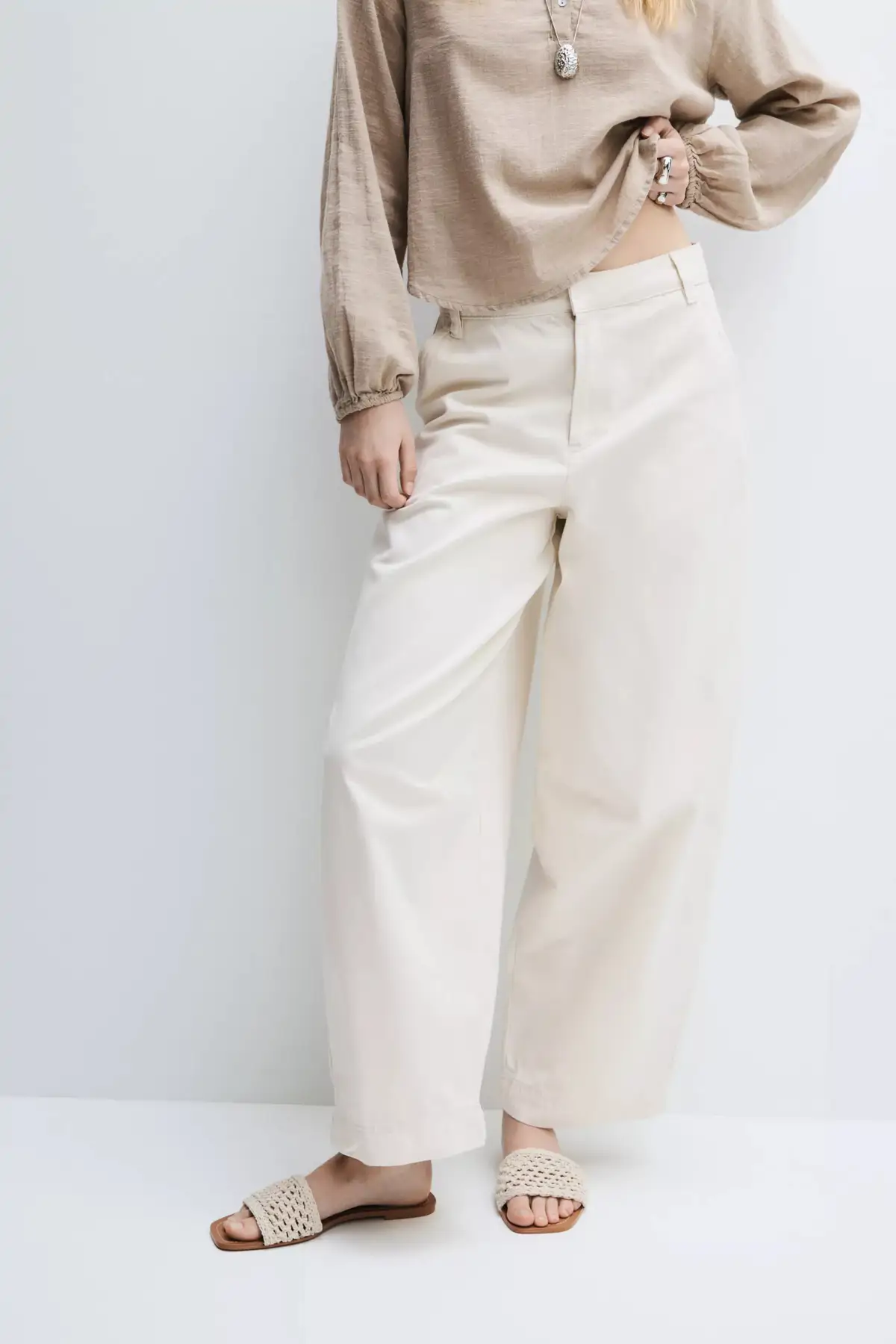 Pantalones blancos lefties rebajas verano