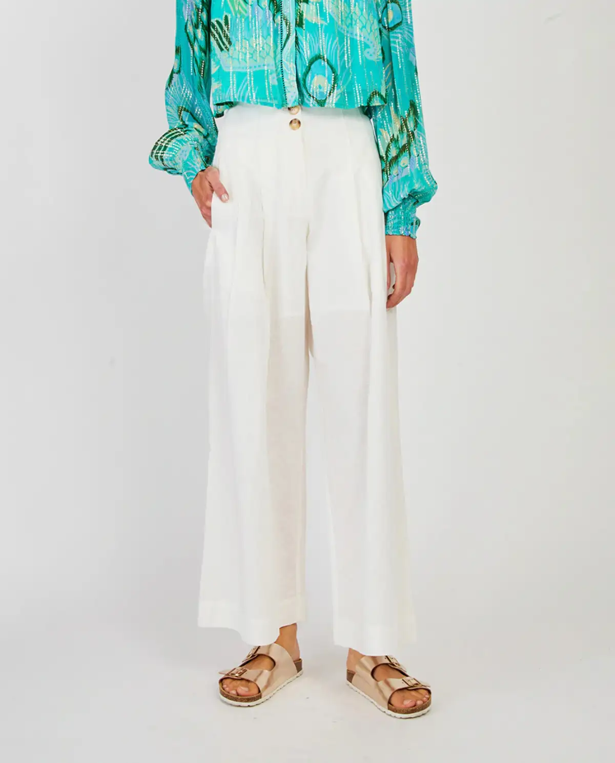 Pantalones blancos lefties rebajas verano