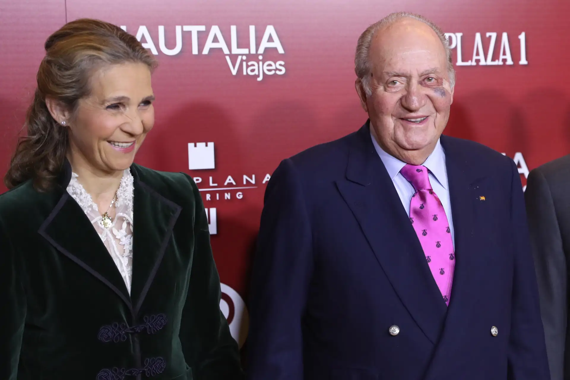 Rey Juan Carlos e infanta Elena1