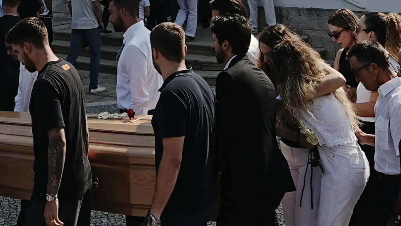 Funeral del futbolista Diogo Jota y André Silva