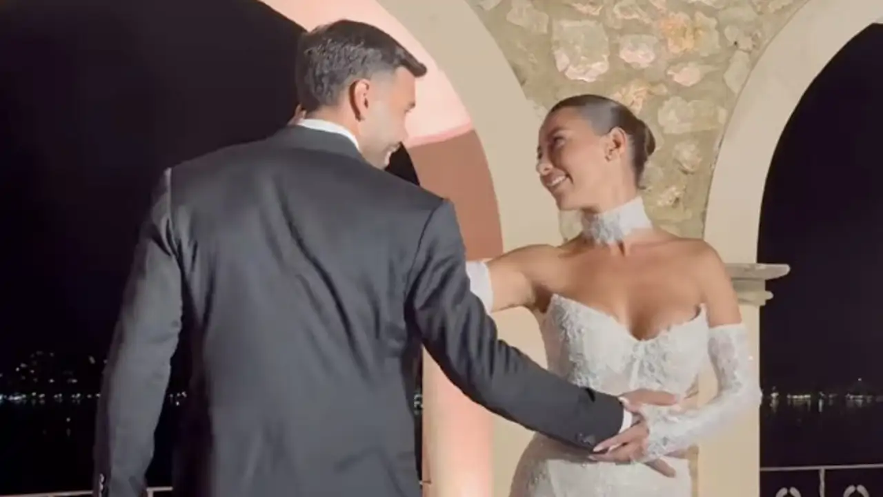 David Raya y Tatiana Trouboul