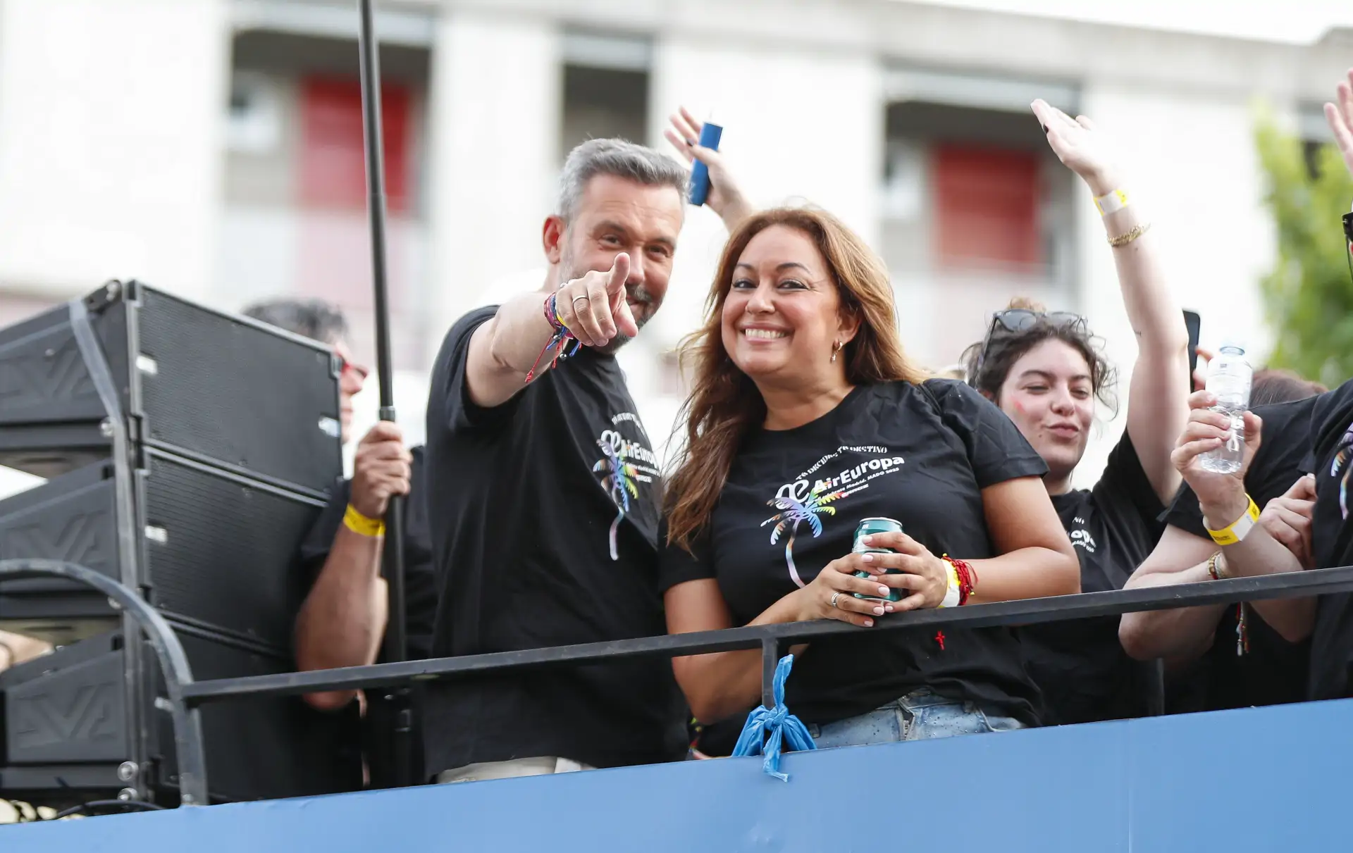 Kike Calleja y Raquel Abad
