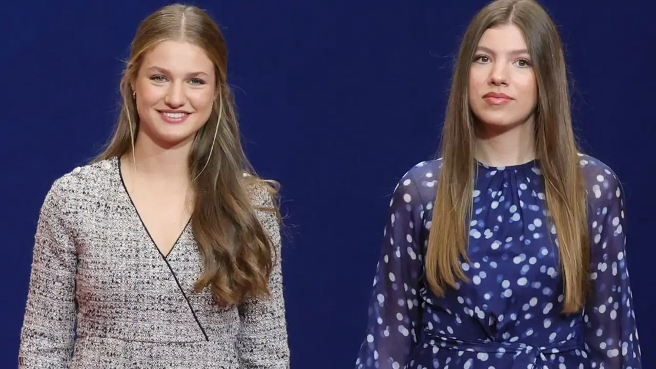 La prensa internacional, fascinada con el inesperado reencuentro entre la princesa Leonor y la infanta Sofía