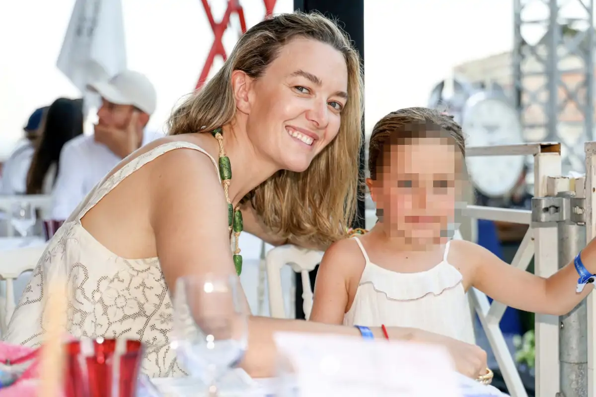 Marta Ortega y su hija Matilda