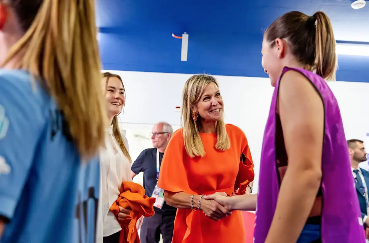 Máxima y Ariane de Holanda
