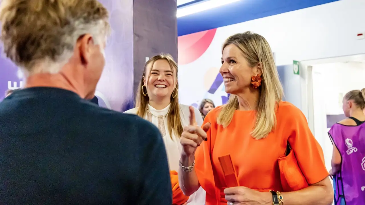 Máxima y Ariane de Holanda