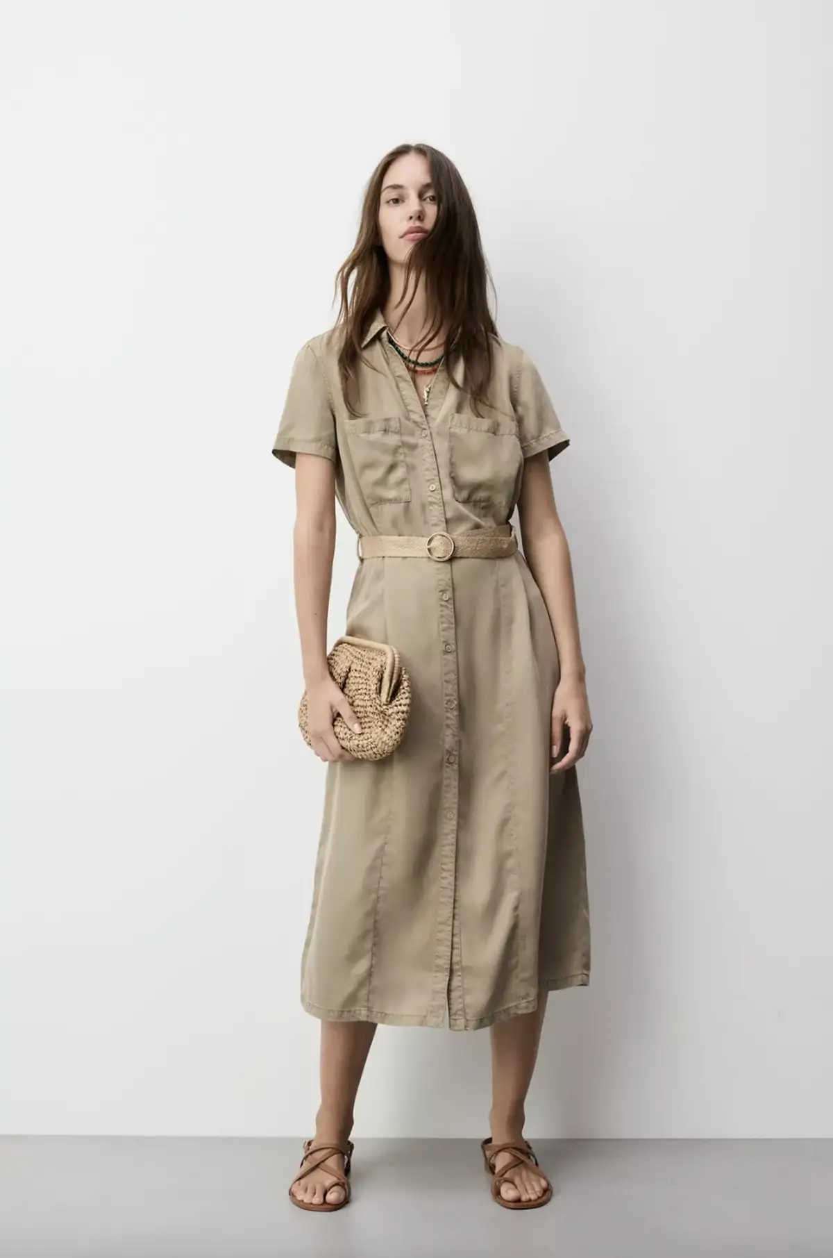 Vestido denim ligero