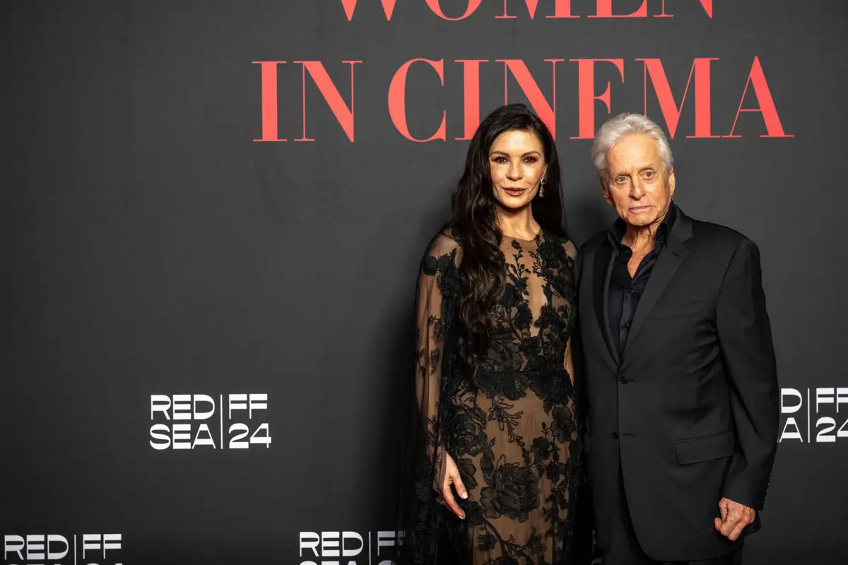 Catherine Zeta Jones & Michael Douglas