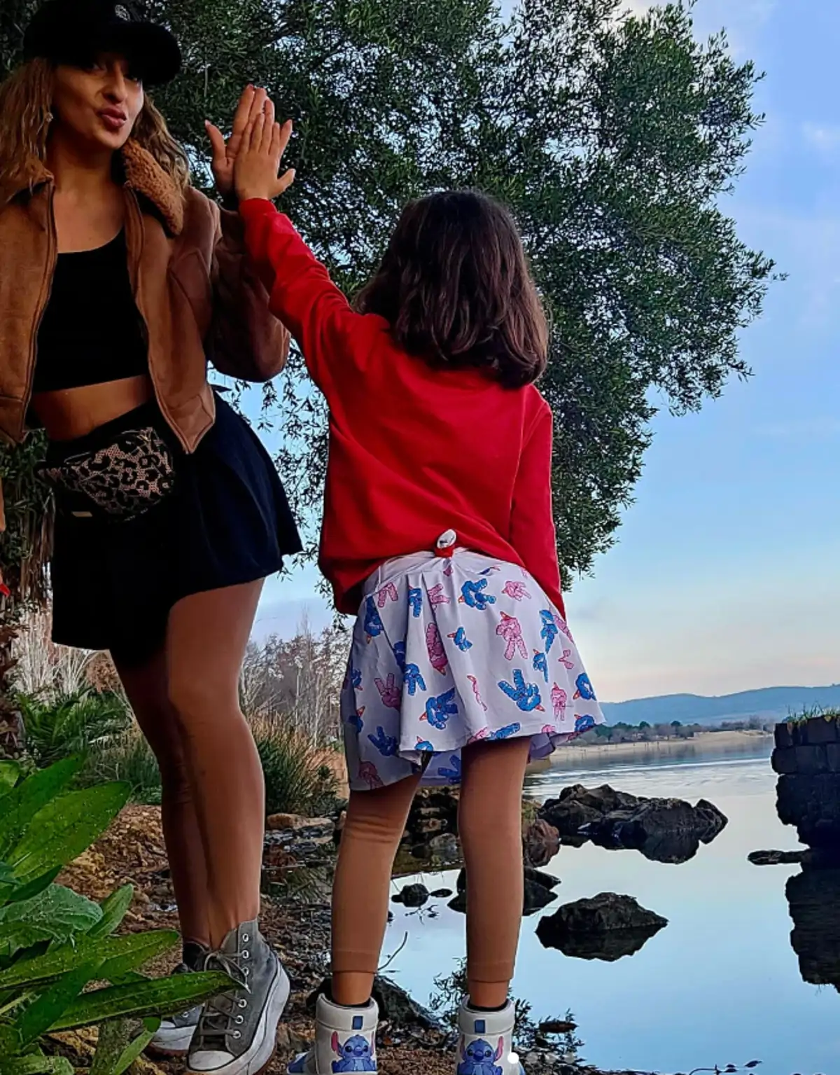 Michu y su hija
