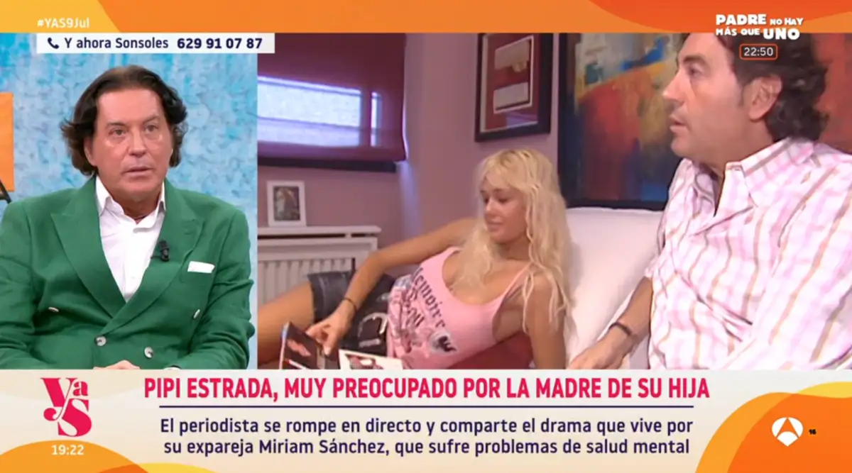 Pipi Estrada y Miriam Sánchez