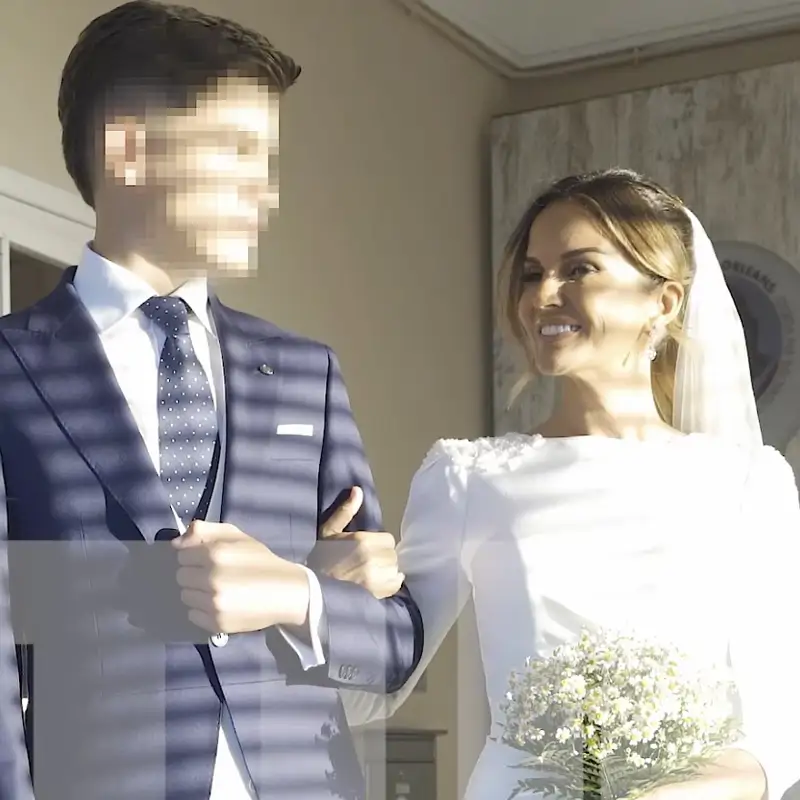 El hijo mediano de Marta López, el mejor padrino: "He llegado a pensar que me desmayaba"
