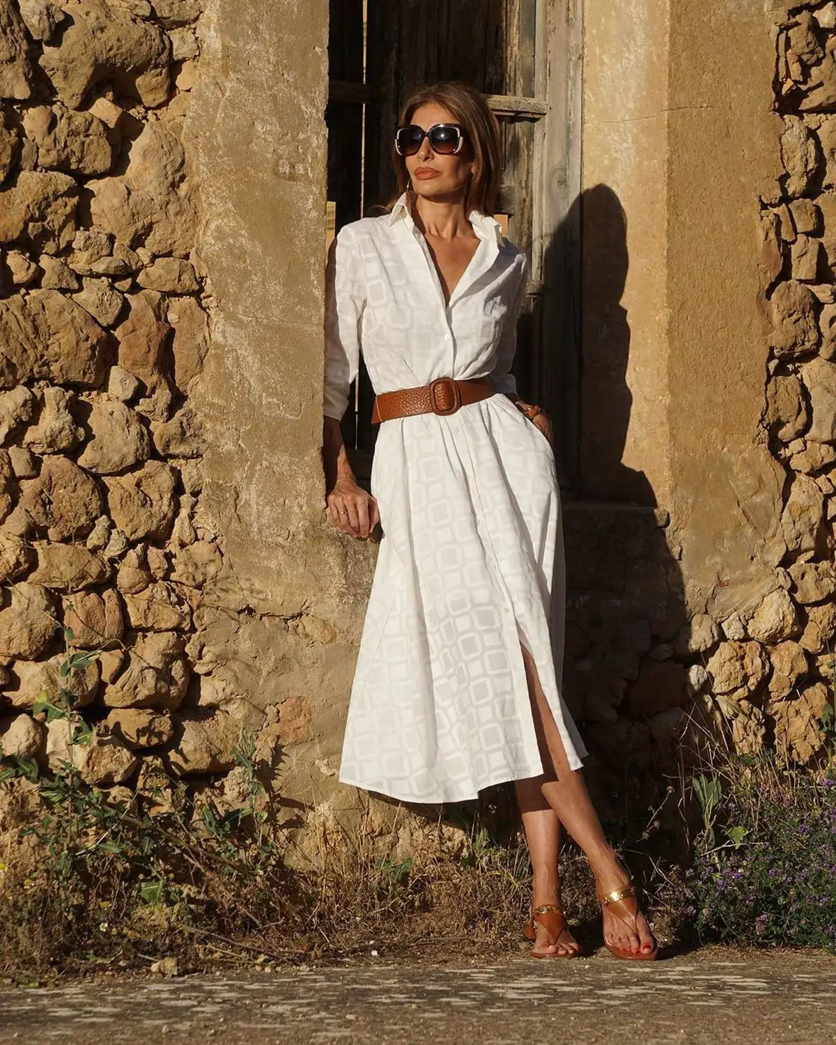 Vestido camisero Pilar de ARce