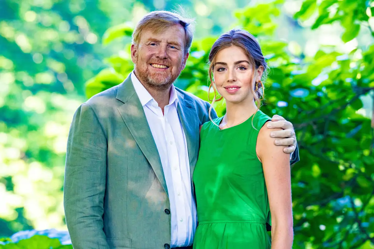 GuilLermo Alejandro y Alexia de Holanda