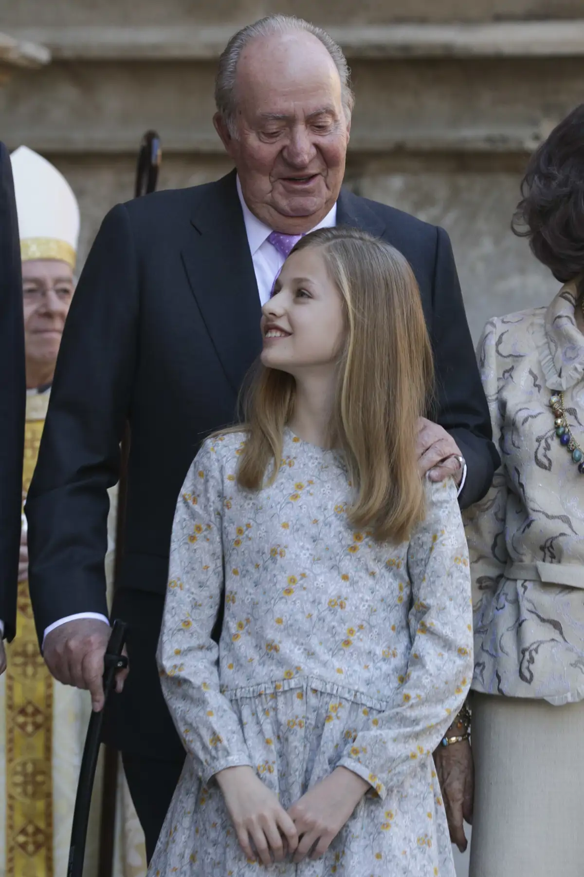 Juan Carlos y Leonor