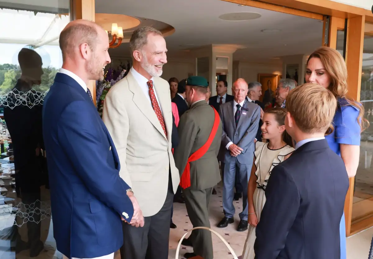 Kate Middleton y Felipe VI