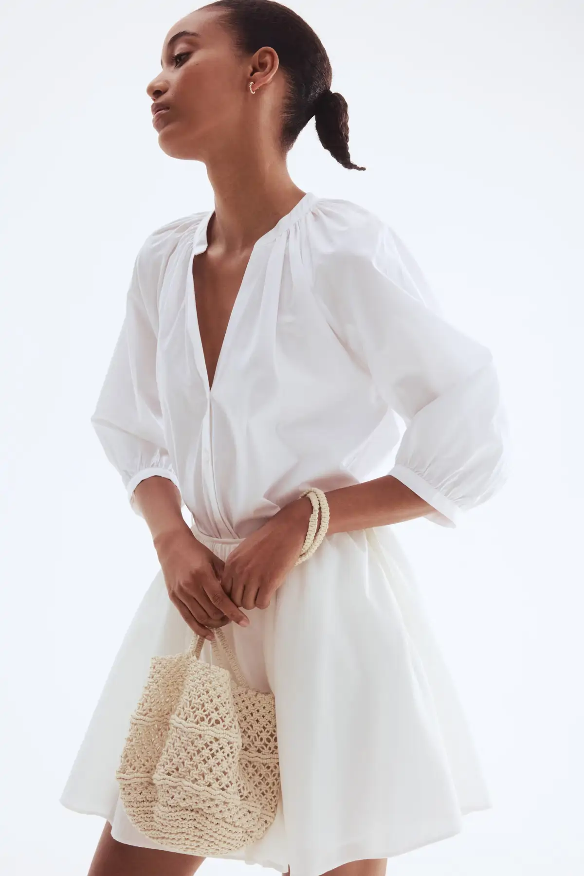 Lourdes Montes blusa manguita verano