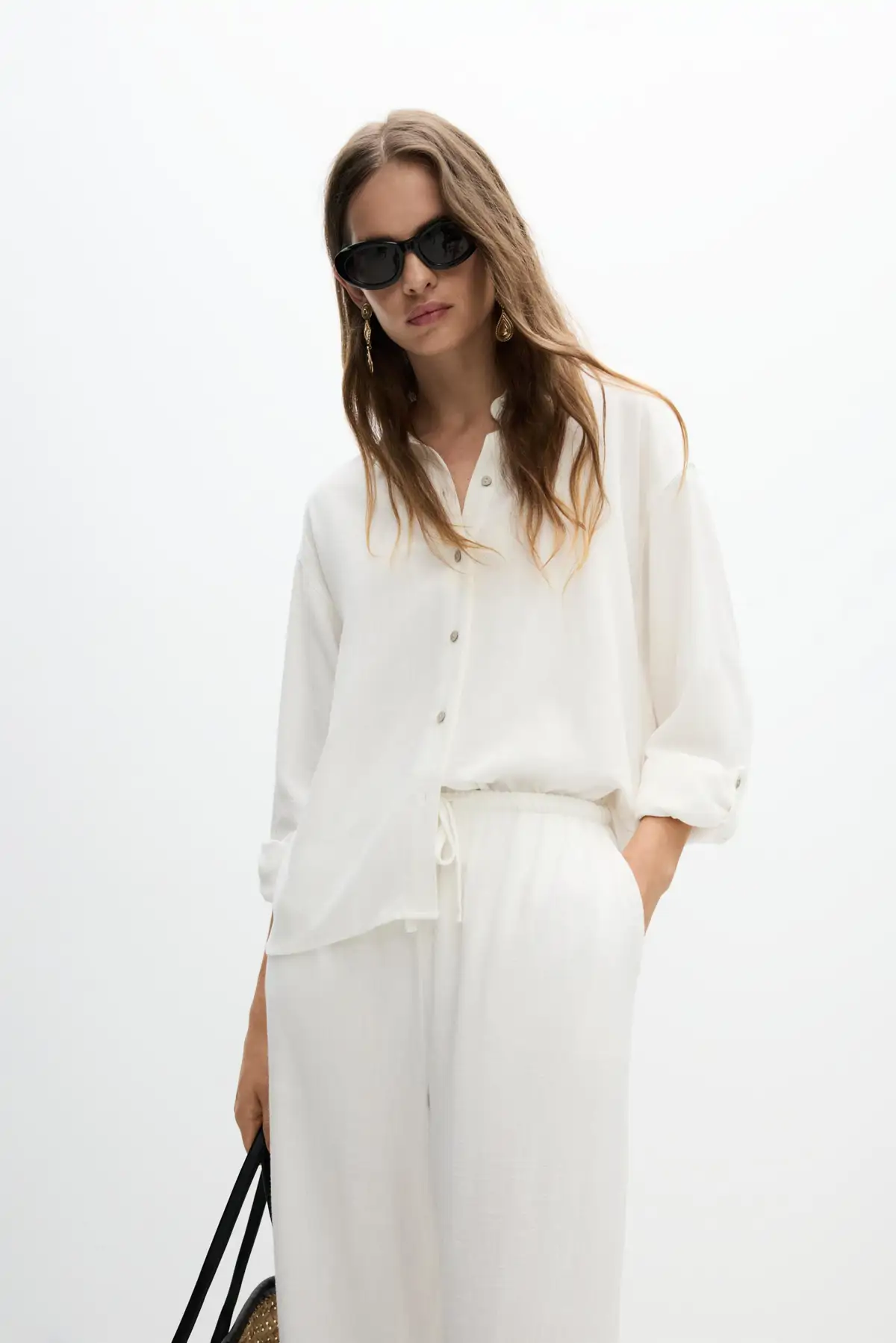 Lourdes Montes blusa manguita verano