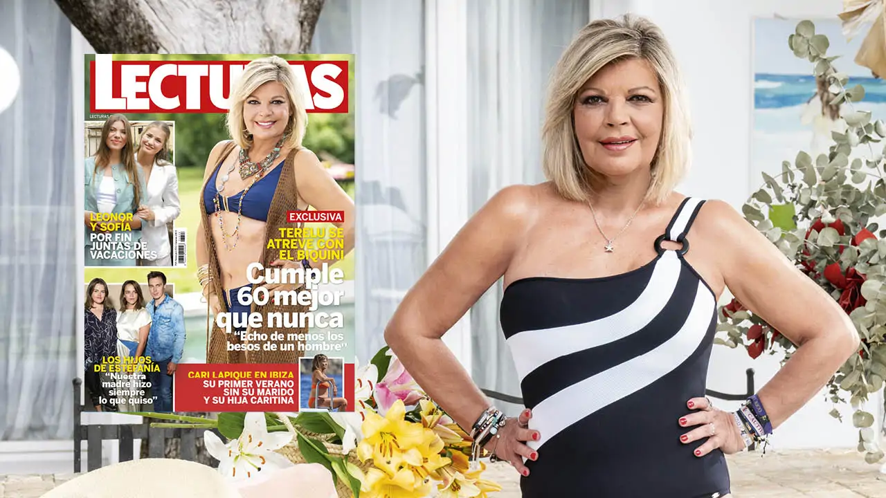 EXCLUSIVA | Terelu Campos posa en bikini a punto de cumplir 60 años: “Echo  de menos los besos de un hombre”