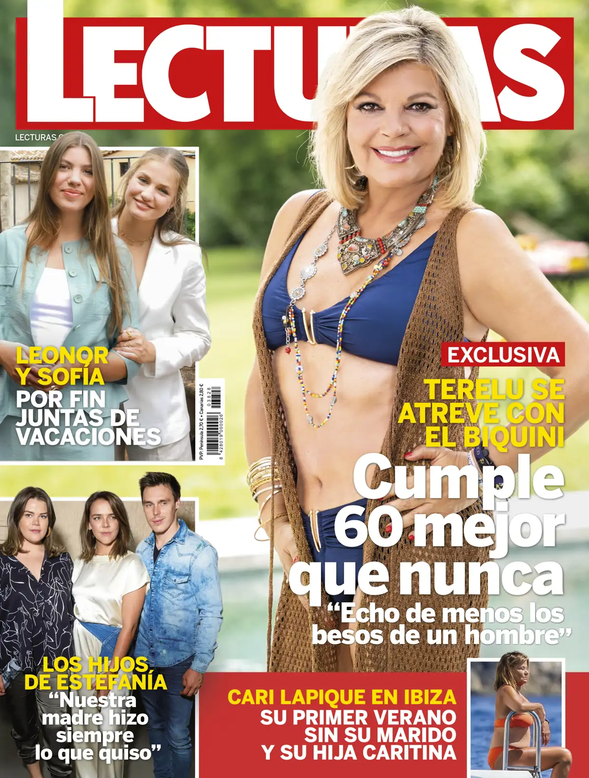 EXCLUSIVA | Terelu Campos posa en bikini a punto de cumplir 60 años: “Echo  de menos los besos de un hombre”