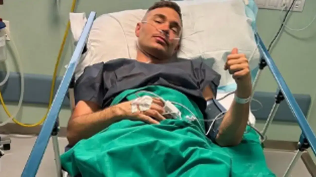 Cristian Suescun preocupa al compartir una imagen desde el hospital:  “Aprovecharon para hacer una biopsia”