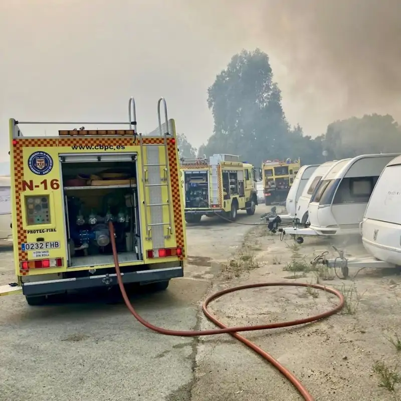 El alcalde de Córdoba, José María Bellido, sobre el brutal incendio en la  Mezquita: "Habrá daños, pero no es una catástrofe"