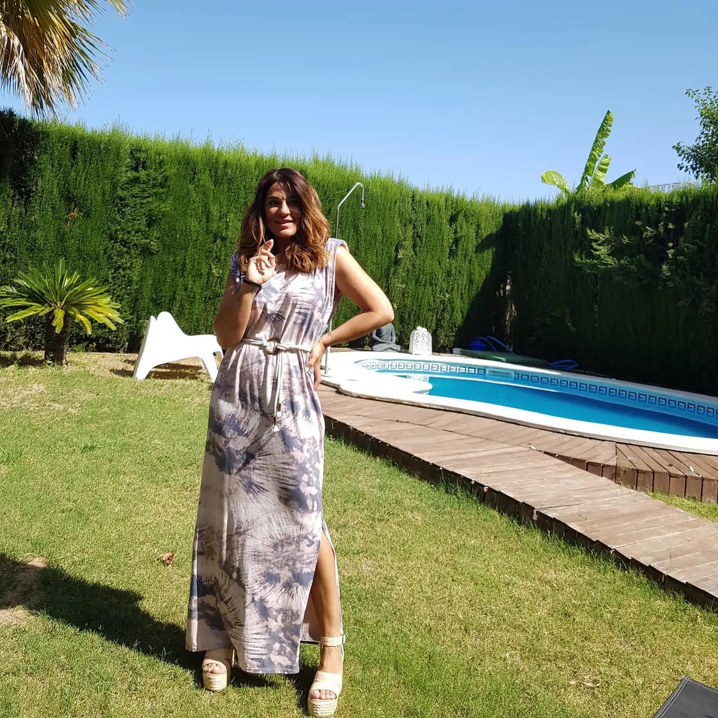 Un oasis mediterráneo con piscina privada